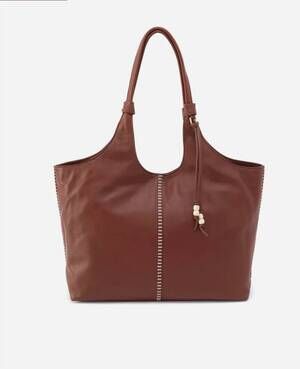 NEW HOBO women's lajolla large hobo bag in cocoa bean